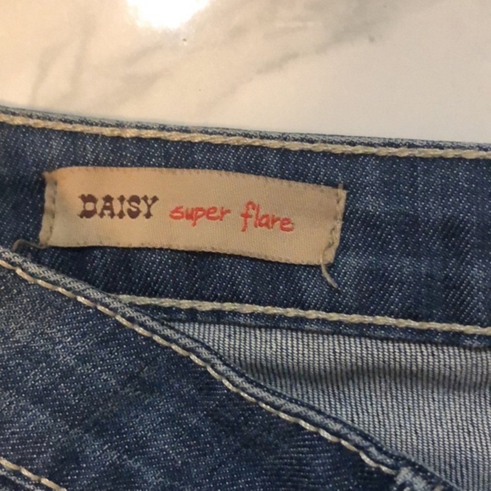 EUC! William rast blue denim jeans. Daisy superflare.